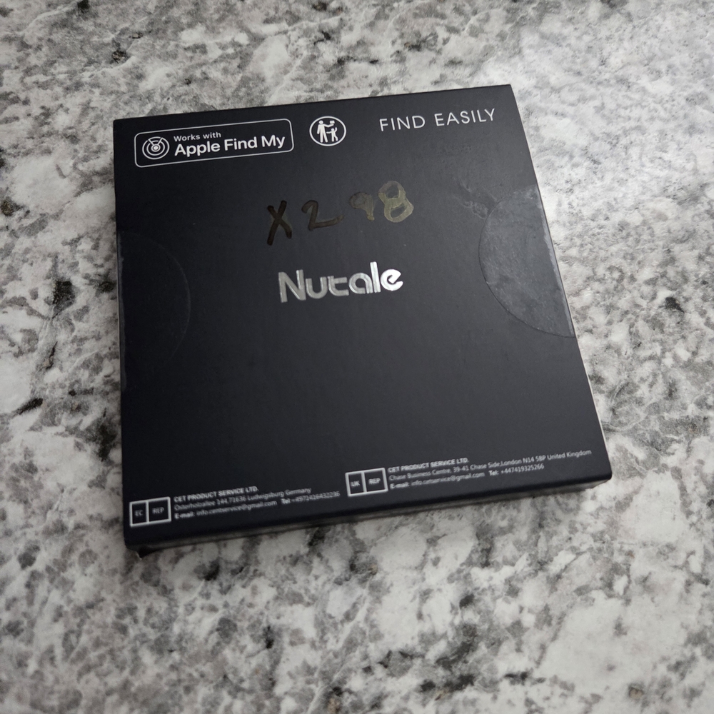 New Nutale Air E Black Smart Tracker Works With Apple ,ios